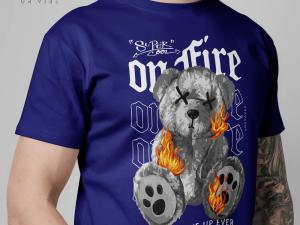 Super Cool, On Fire T-shirt